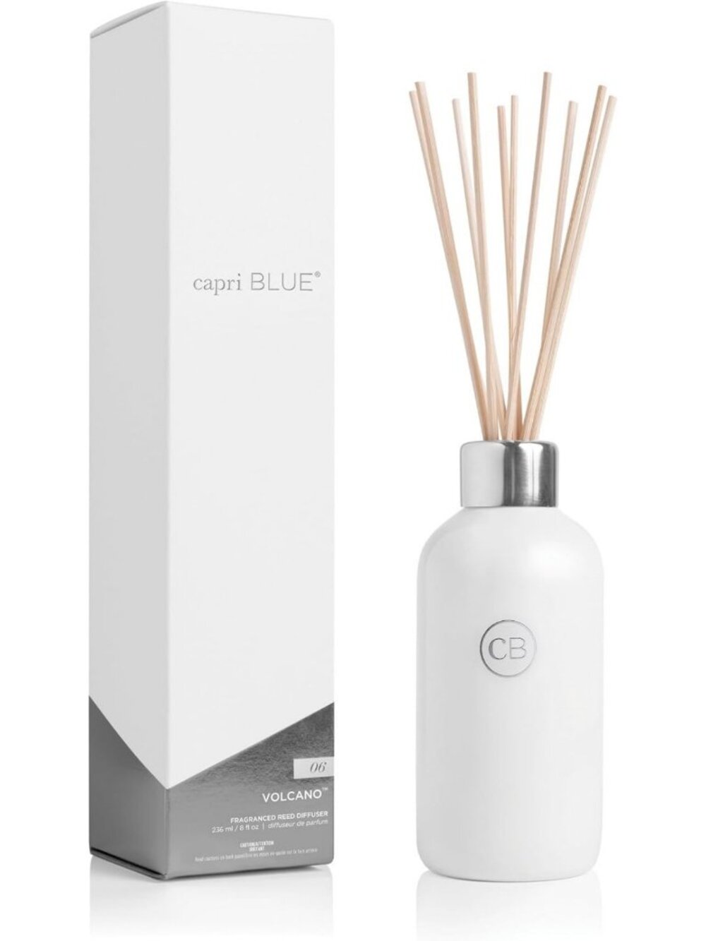 Volcano Reed Diffuser Set with Reeds & Fragrance Oil - Home Décor & Room
